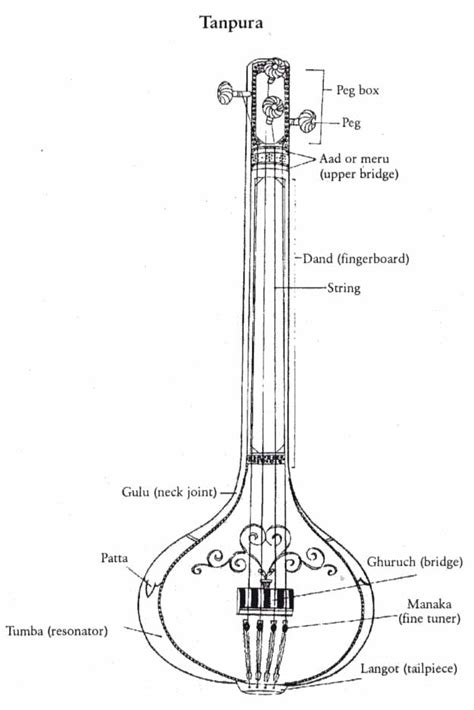 Tambura (Srinagar) – Duke University Musical Instrument Collections