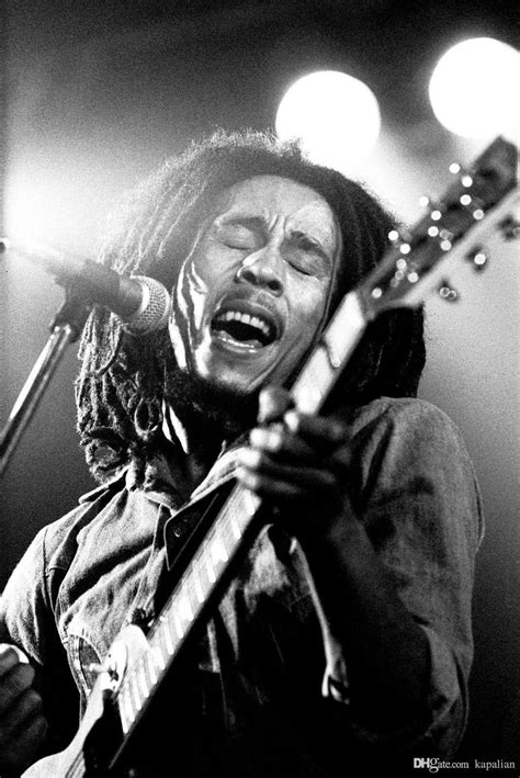 Bob Marley Black and White Logo - LogoDix