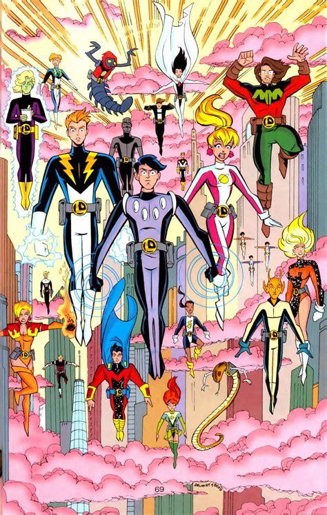 Legion_of_Super-Heroes_II_ by Delaney and Boyd | Legion of superheroes, Superhero, Hero