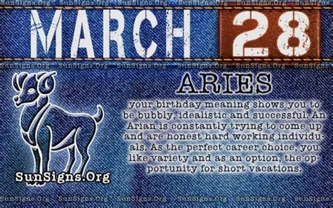 March 28 Zodiac Horoscope Birthday Personality | SunSigns.Org