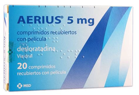 Comprar AERIUS 5MG 20COMP.