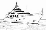 Yacht A coloring Book page White Background  Premium AI Generated Vector sketch template