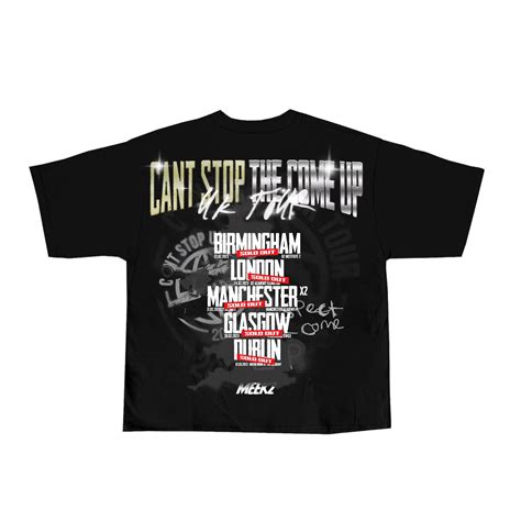 Cant Stop The Come Up Tour T-Shirt – Meekz Manny