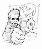 23  Terminator Coloring Pages FarheenKlara sketch template