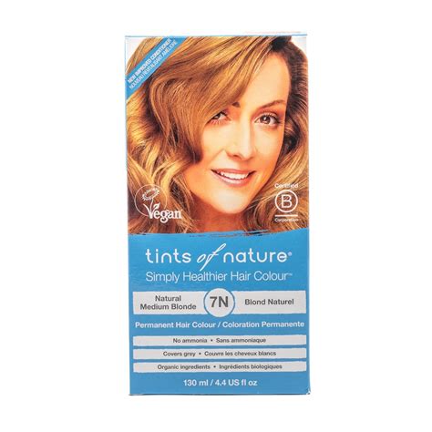 Tints of Nature Permanent Hair Colour 7N Natural Medium Blonde -- 4.4 fl oz - Vitacost