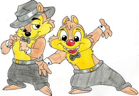 Chip and Dale the chippendales? XD - Chip and Dale Fan Art (15644667 ...