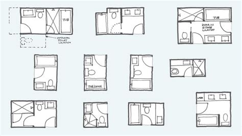 6 X 12 Bathroom Floor Plans