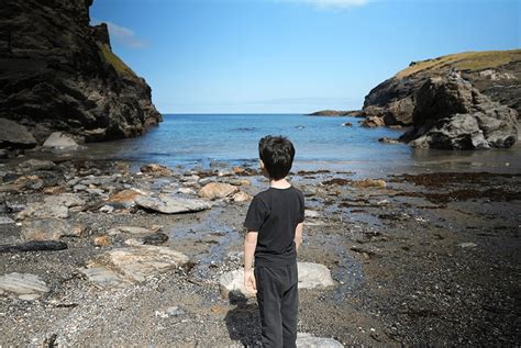 tintagel-castle-beach-sea - The Family Holiday Guide