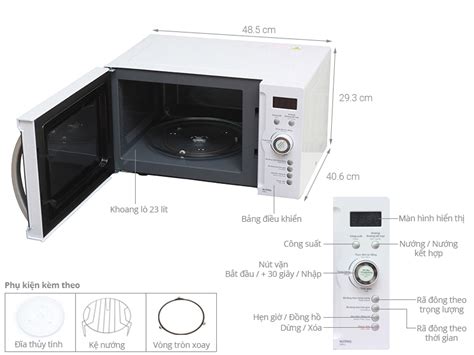 Lò vi sóng Sharp 23 lít R-G371VN-W