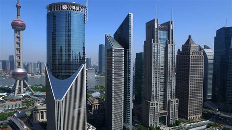 Skyscrapers in Shanghai, China | Widest