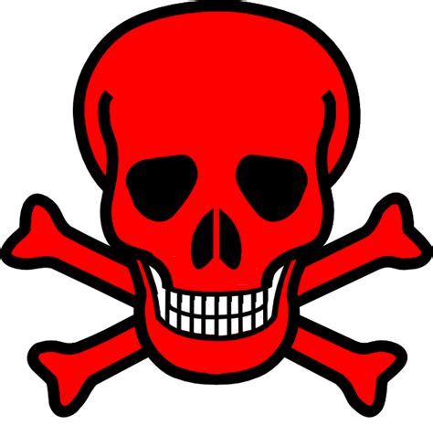 Red Skull Crossbones Punisher Clip art - skull png download - 594*598 - Free Transparent Red ...