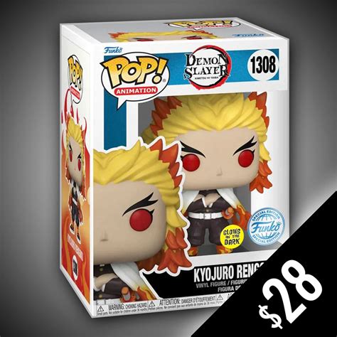 Funko Pop! Demon Slayer: Kyojuro Rengoku #1308 (GITD) (SE22) – Chalice ...