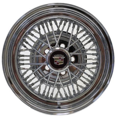 Cadillac Wire Wheels | Truespoke Cadillac Chrome Wire Wheels