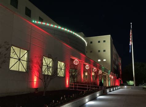 Bossier Parish Courthouse Christmas Lights