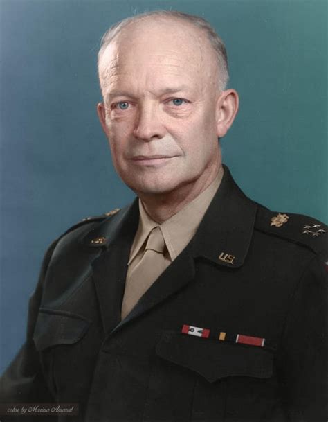 General Eisenhower : r/Colorization