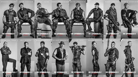 The Expendables Character Posters Wallpapers - Wallpaper Cave