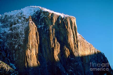 El Capitan in the Morning Sunrise Glow, Yosemite Photograph by Wernher Krutein - Fine Art America