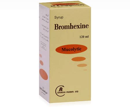 Bromhexine 4mg Syrup - Rosheta Saudi Arabia