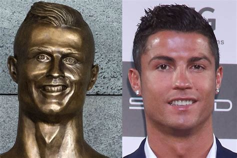 SNL: Cristiano Ronaldo Statue Bronze Bust Roasted – Footwear News