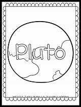 Planet Pluto Coloring Pages sketch template