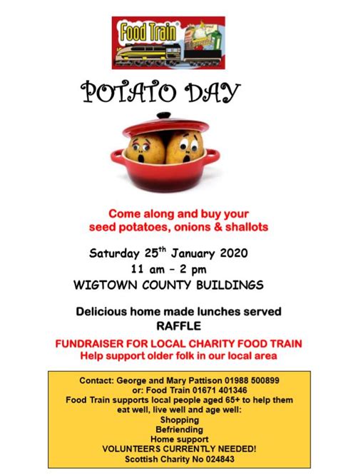 Potato Day - 25th January - Kirkcowan - What's Going On?