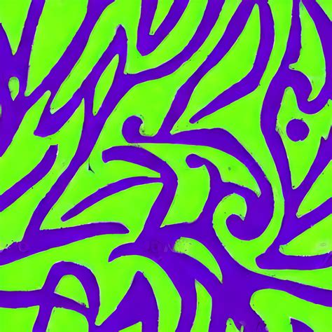 Green Purple Halloween Foil Pattern Graphic · Creative Fabrica