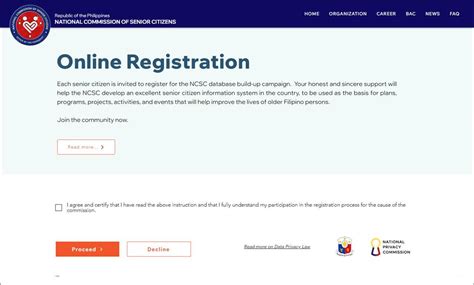 NCSC Online Registration Guide for Senior Citizens Philippines - DSWD Program