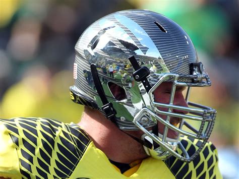 A closer look at Oregon's all-new carbon fiber helmet for 2012. # ...