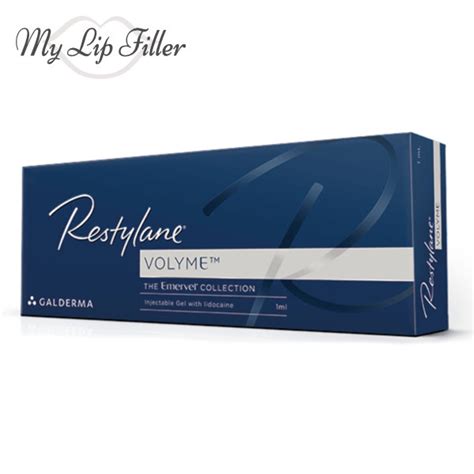 Restylane Volyme (w/o Lidocaine) - 1 x 1ml - My Lip Filler