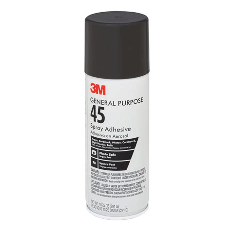 3M General Purpose 45 Spray Adhesive, 10.25 oz. - Walmart.com - Walmart.com