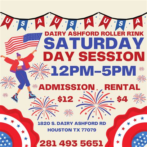 Upcoming Events | Dairy Ashford Roller Rink