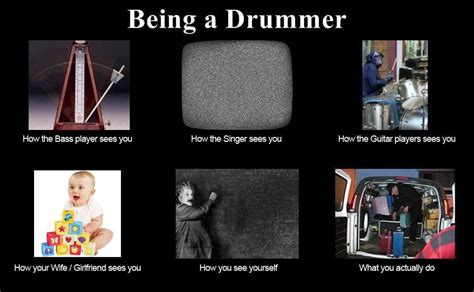 Drummer | Drummer humor, Drummer, Band jokes