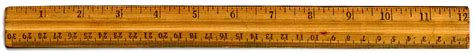 Old Wooden 12 Inch Ruler With Inch And Centimeter Markings Stock Photo ...