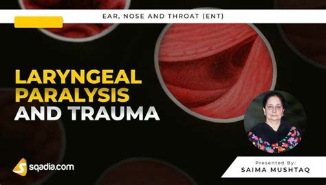 Laryngeal Paralysis and Trauma - Introduction