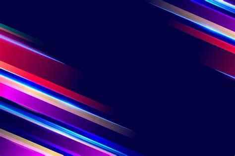 Premium Vector | Abstract neon lights wallpaper