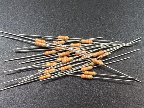 Resistor 33K Ohm 5% 1/4W (25-Pack) - ProtoSupplies