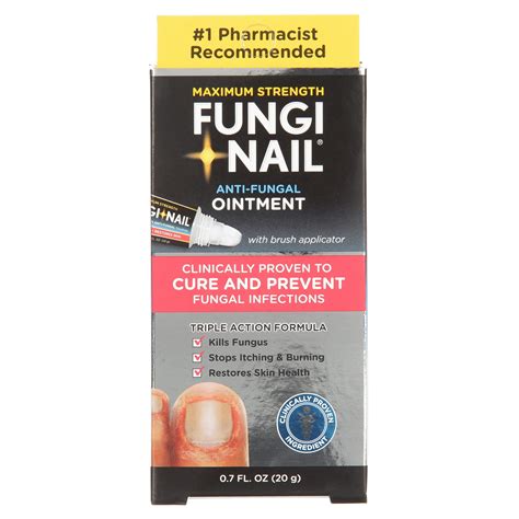 Fungi Nail Maximum Strength Anti-Fungal Ointment, 0.7 Oz - Walmart.com - Walmart.com