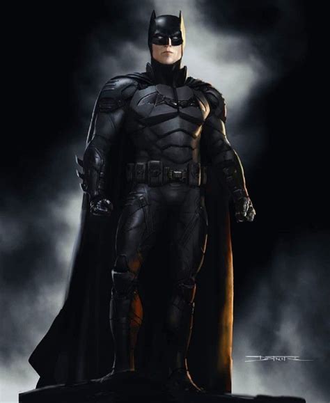 The Batman (2022) - Robert Pattinson's Batman Armor Concept Art, Datrinti Batman Suit, Batman ...