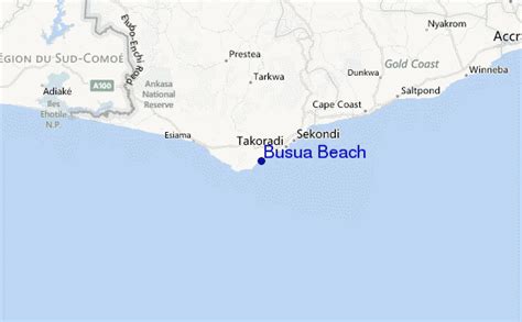 Busua Beach Surf Forecast and Surf Reports (Gold Coast, Ghana)