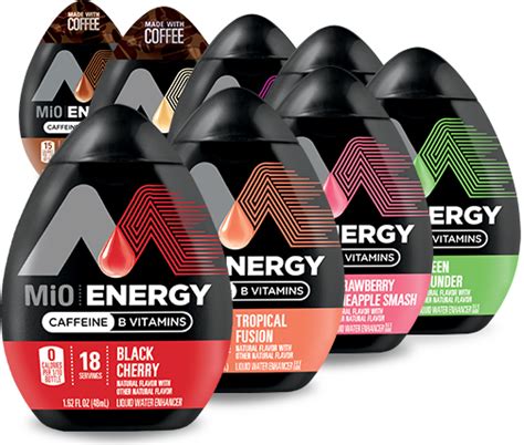 MiO Liquid Water Enhancer - Energy Sugar Free Energy Drinks, Body After Baby, Water Enhancer ...