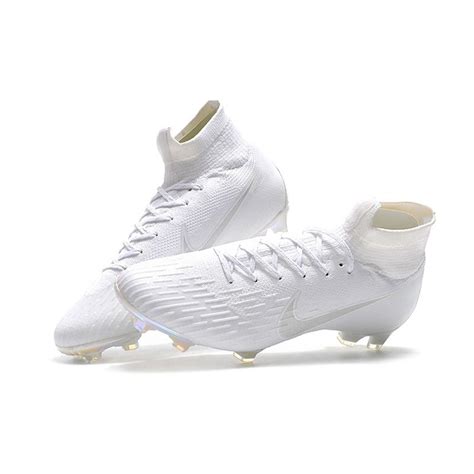 Nike Mens Mercurial Superfly 6 Elite FG Football Boots - All White