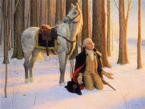 George Washington Valley Forge Painting at PaintingValley.com | Explore collection of George ...