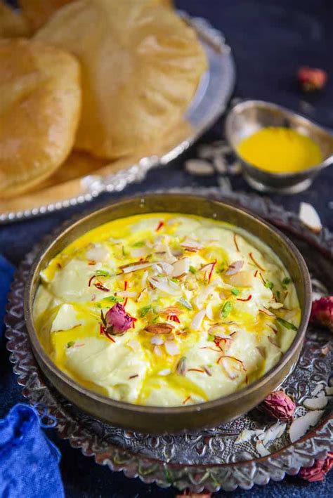 Srikhand is a traditional Maharashtrian dessert made using fresh yogurt and powdered sugar. Here ...