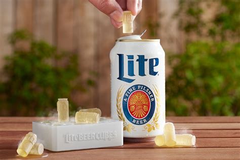 Miller Lite Sells 'Beer Cube' Tray for Cooling Down Warm Beer