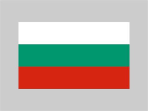 Bulgaria flag, official colors and proportion. Vector illustration ...