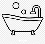 Bath Coloring Page sketch template