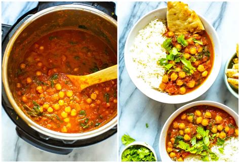 Easy Instant Pot Chana Masala {Chickpea Curry} - Eating Instantly