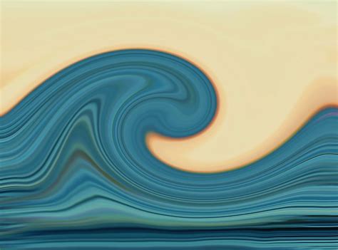 Ocean Wave Abstract Photograph by Andrea Rea