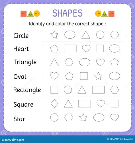 Learning Shapes Worksheets : Shapes Tracing Worksheets! - SupplyMe - Hadassah Richard