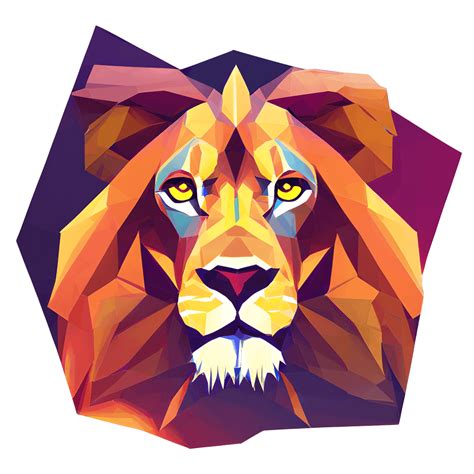 Lion Portrait 4k · Creative Fabrica